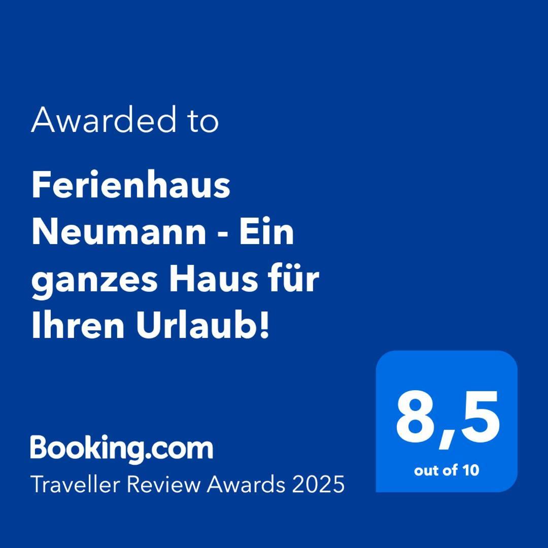 Ferienhaus Neumann - Ein Ganzes Haus Fuer Ihren Urlaub! Hessenburg Kültér fotó
